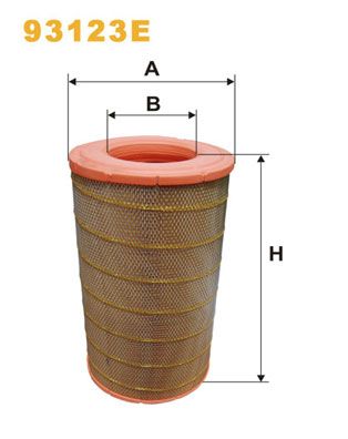 WIX FILTERS Воздушный фильтр 93123E